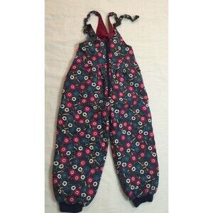 HANNA ANDERSON GIRLS SNOW SKI OVERALLS BIBS PANTS SIZE 110/5